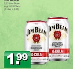 Bourbon & Cola im Angebot bei Getränke Paradies in Bergkamen Bourbon & Cola Angebote von Jim Beam bei Getränke Paradies Bergkamen für 1,99 €