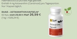 Astaxanthin Kapseln von Raab für 26,99 € bei VITALIA Reformhaus im Angebot Astaxanthin Kapseln von Raab im aktuellen VITALIA Reformhaus Prospekt
