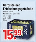 Erfrischungsgetränke Angebote von Gerolsteiner bei Trinkgut Langenhagen für 15,99 €