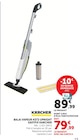 Balai vapeur KST2 Upright EasyFix - KARCHER en promo chez Super U Vaulx-en-Velin à 79,99 €