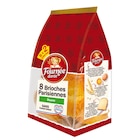 Brioches Parisiennes - LA FOURNÉE DORÉE - Carrefour Brioches Parisiennes - LA FOURNÉE DORÉE à 3,35 € dans le catalogue Carrefour
