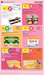 Prix et réduction Yaourt nature dans le prospectus Intermarché Hyper en cours Offre Yaourt nature dans le catalogue Intermarché Hyper du moment à la page 30