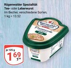 Spezialität Tee Angebote von Rügenwalder bei GLOBUS Gera für 1,69 €