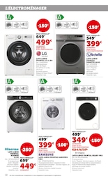 Offre Lave-Linge dans le catalogue Super U du moment à la page 12
