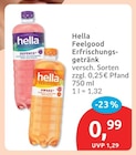 Feelgood Erfrischungsgetränk von Hella für 0,99 € bei budni im Angebot Feelgood Erfrischungsgetränk von Hella im aktuellen budni Prospekt