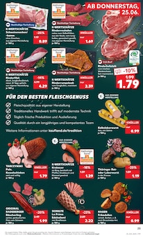 Rindfleisch im Kaufland Prospekt "Hier bin ich richtig" mit 58 Seiten (Chemnitz)