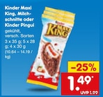 Netto Marken-Discount - Maxi King, Milchschnitte oder Kinder Pingui Angebot im Prospekt Maxi King, Milchschnitte oder Kinder Pingui bei Netto Marken-Discount im Prospekt "" für 1,49 €