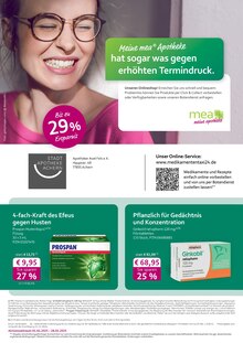 Aktueller mea - meine apotheke Prospekt "Unsere Februar-Angebote" Seite 1 von 4 Seiten