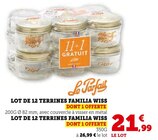 Promo Lot de 12 Terrines Familia Wiss à 21,99 € dans le catalogue Super U à Publier