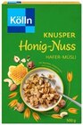 Aktuelles Knusper Honig-Nuss Hafer-Müsli Angebot bei Kaufland in Leipzig ab 2,00 €