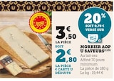 Promo Morbier AOP à 2,80 € dans le catalogue U Express à Pornic