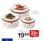 Keksdosen-Set „Winter Collage Accessiores“ im Angebot bei XXXLutz in Potsdam Keksdosen-Set „Winter Collage Accessiores“ Angebote bei XXXLutz Potsdam für 19,99 €