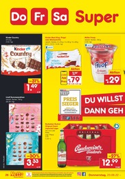 Netto Marken-Discount Prospekt für Schönbach b Löbau mit 16 Seiten Netto Marken-Discount Prospekt für Schönbach b Löbau: Super Wochenende, 16 Seiten, 23.06.2022 - 25.06.2022