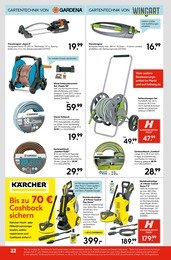 Kärcher im Hellweg Prospekt Die Profi-Baumärkte auf S. 24