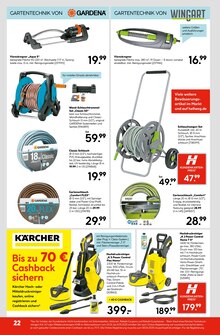 Gartenschlauch im Hellweg Prospekt "Die Profi-Baumärkte" mit 28 Seiten (Dortmund)