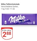 Tafelschokolade im Angebot bei GLOBUS in Kerpen Tafelschokolade Angebote von Milka bei GLOBUS Kerpen für 2,88 €