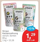 Katzennahrung von Strayz im aktuellen budni Prospekt