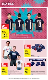 Casquette en promo dans le catalogue Carrefour à la page 38