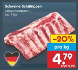 Schweine-Schälrippen Angebote bei Netto Marken-Discount Plauen für 4,79 €