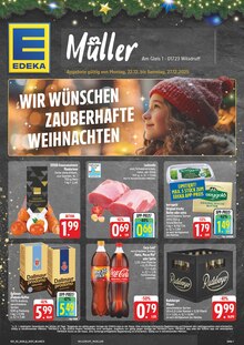 EDEKA Prospekt der KW 51 "Wir lieben Lebensmittel!" Aktueller EDEKA Prospekt "Wir lieben Lebensmittel!" Seite 1 von 28 Seiten