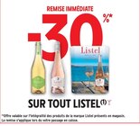 -30% remise immédiate sur tout Listel - Listel - Intermarché à Joigny -30% remise immédiate sur tout Listel - Listel en promo chez Intermarché Joigny