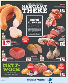 Wurst im aktuellen Marktkauf Prospekt (Essen) Wurst im Marktkauf Prospekt "Aktuelle Angebote" mit 24 Seiten (Essen)
