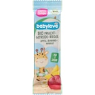 Frucht-Getreide-Riegel Apfel-Banane-Mango ab 1 Jahr Angebote von babylove bei dm-drogerie markt Solingen für 0,45 €