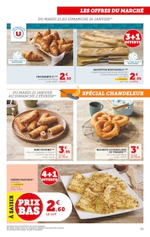 Promo Crêpes Fraîches dans le catalogue Super U du moment à la page 33