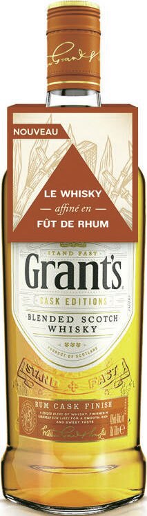 Whisky - Grant’s - Géant Casino Whisky - Grant’s à 11,99 € dans le catalogue Géant Casino "Direction la rentrée… Par ici les promos !"