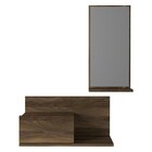 Konsolentisch Drax walnuss Nachbildung Spanplatte B/H/T: ca. 60x29,5x30 cm für 99,99 € bei POCO im Angebot Konsolentisch Drax walnuss Nachbildung Spanplatte B/H/T: ca. 60x29,5x30 cm im aktuellen POCO Prospekt