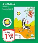 Malblock im Angebot bei GLOBUS in Erlangen Malblock Angebote von OHO bei GLOBUS Erlangen für 1,99 €