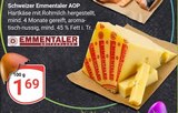 Schweizer Emmentaler AOP bei GLOBUS im Halle Prospekt für 1,69 €