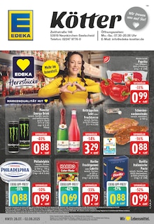 Aktueller EDEKA Neunkirchen-Seelscheid Prospekt EDEKA Prospekt Neunkirchen-Seelscheid "Aktuelle Angebote" mit 26 Seiten