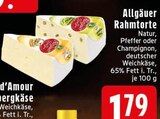 Allgäuer Rahmtorte Natur Angebote bei EDEKA Krefeld für 1,79 €