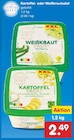 Kartoffel- oder Weißkrautsalat im Angebot bei Netto Marken-Discount in Stendal Kartoffel- oder Weißkrautsalat Angebote von GENUSS WELT bei Netto Marken-Discount Stendal für 2,49 €
