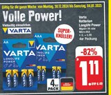 Batterien Longlife Power von Varta im aktuellen EDEKA Prospekt