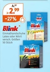 Erste Hilfe im Müller Prospekt Einmalhandschuhe Latex von Blink im aktuellen Müller Prospekt für 2,99 €