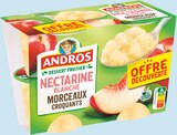 Dessert fruité avec morceaux offre découverte nectarine blanche - ANDROS en promo chez Intermarché Hyper Dessert fruité avec morceaux offre découverte nectarine blanche - ANDROS dans le catalogue Intermarché Hyper