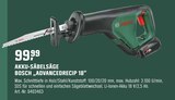 OBI Görlitz - AKKU-SÄBELSÄGE „ADVANCEDRECIP 18“ AKKU-SÄBELSÄGE „ADVANCEDRECIP 18“ Angebot bei OBI Görlitz im Prospekt ALLES MACHBAR