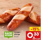 Laugenstange im Angebot bei Netto Marken-Discount in Voerde Laugenstange Angebote von Back Stube bei Netto Marken-Discount Voerde für 0,33 €