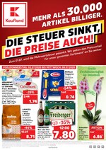 Kaufland Prospekt für Berlin mit 40 Seiten Kaufland Prospekt für Berlin: "DIE STEUER SINKT, DIE PREISE AUCH!", 40 Seiten, 02.07.2020 - 08.07.2020