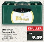 Premium-Pils Angebote von Bitburger bei Kaufland Neunkirchen für 9,49 €