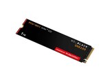 WD_BLACK™ SN8100 NVMe™ POWERED BY SANDISK, Lesen 14.900 MB/s, Schreiben 14.000 MB/s Festplatte, 1 TB SSD M.2 via PCIe, intern von WD. im aktuellen MediaMarkt Saturn Prospekt für 229,99 €