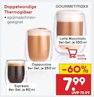 Doppelwandige Thermogläser Angebote von GOURMETmaxx bei Netto Marken-Discount Hannover für 7,99 €