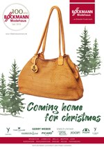 Modehaus Böckmann Prospekt "Coming home for christmas ", 12 Seiten, für Minden, 12.12.2019 - 18.12.2019 Modehaus Böckmann Prospekt "Coming home for christmas ", 12 Seiten, für Minden, 12.12.2019 - 18.12.2019