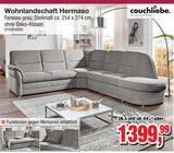 Aktuelle Sitzmöbel Angebote bei Die Möbelfundgrube in Mainz Aktuelles Wohnlandschaft Hermaso Angebot bei Die Möbelfundgrube in Mainz ab 1.399,99 €
