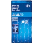 Le rideau LED - Carrefour à Caen Le rideau LED en promo chez Carrefour Caen à 9,99 €