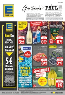 Red Bull im EDEKA Prospekt "Aktuelle Angebote" mit 28 Seiten (Kaarst)