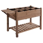 Outsunny Hochbeet braun H/T/L: ca. 74x54x123 cm im Angebot bei POCO in Erfurt Outsunny Hochbeet braun H/T/L: ca. 74x54x123 cm Angebote bei POCO Erfurt für 95,49 €