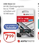 USB-Stick 3.0 Angebote von AGFAPHOTO bei GLOBUS Saarbrücken für 7,99 €